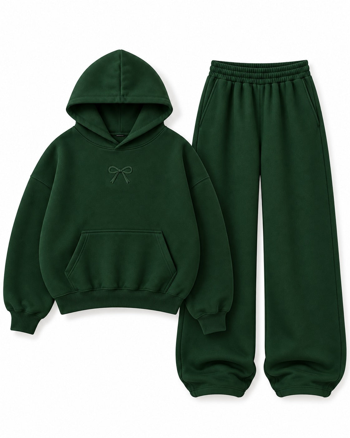 Conjunto Coquette Verde botella