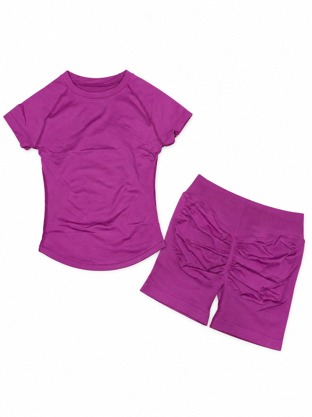 Conjunto Polera Short Morado