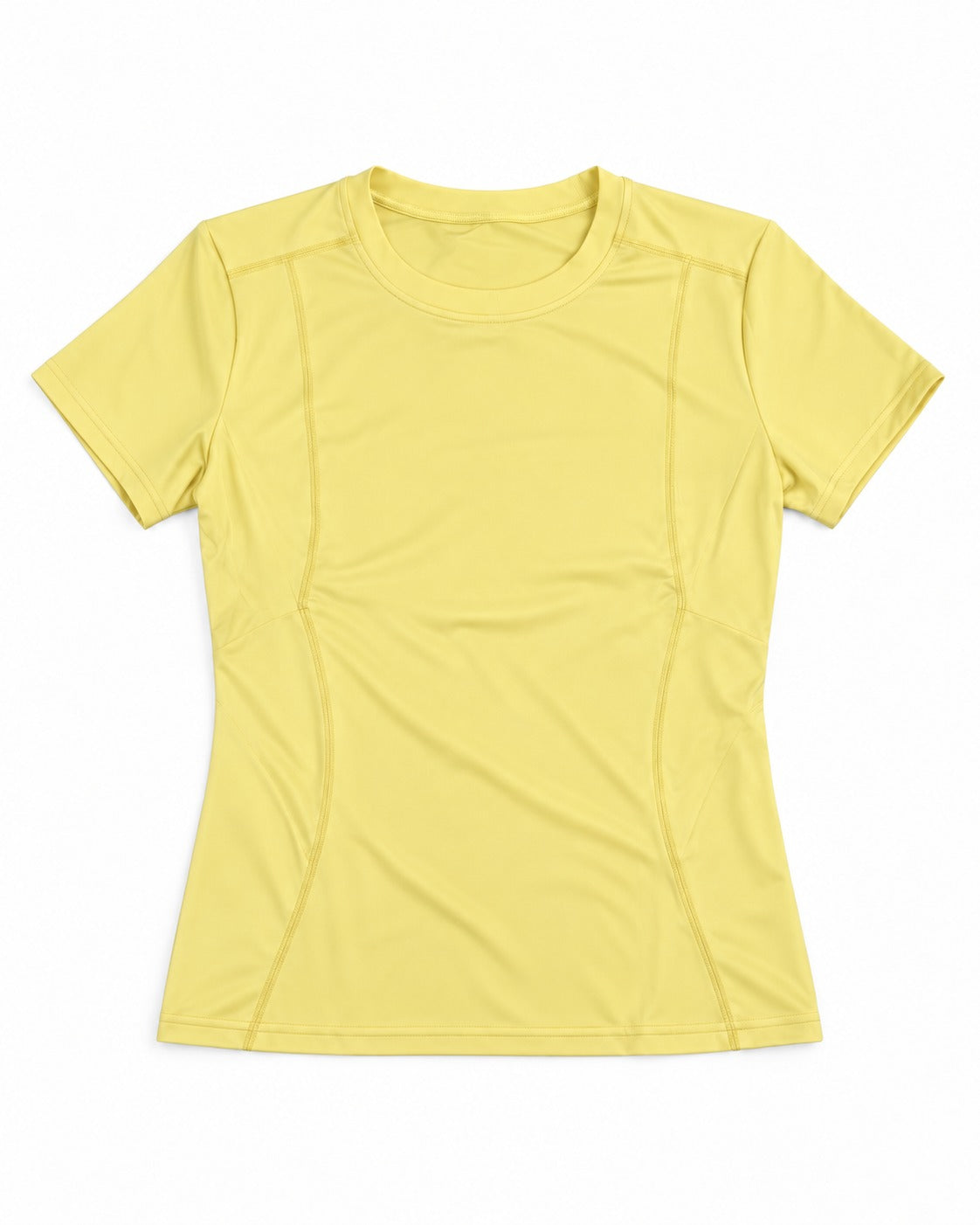 Polera Deportiva Amarillo pastel